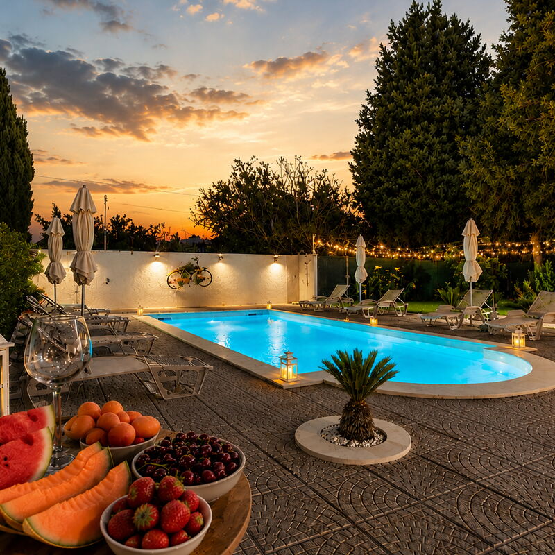 Villa Didymos: Autunno, Estate, Piscina, Primavera