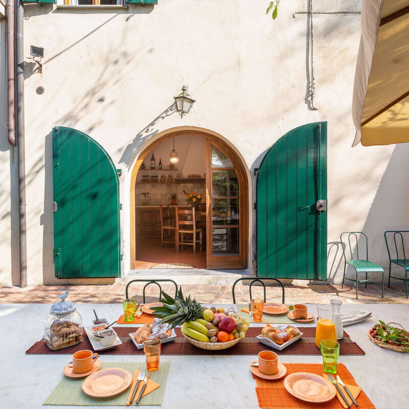 Podere Le Capannucce: Außen