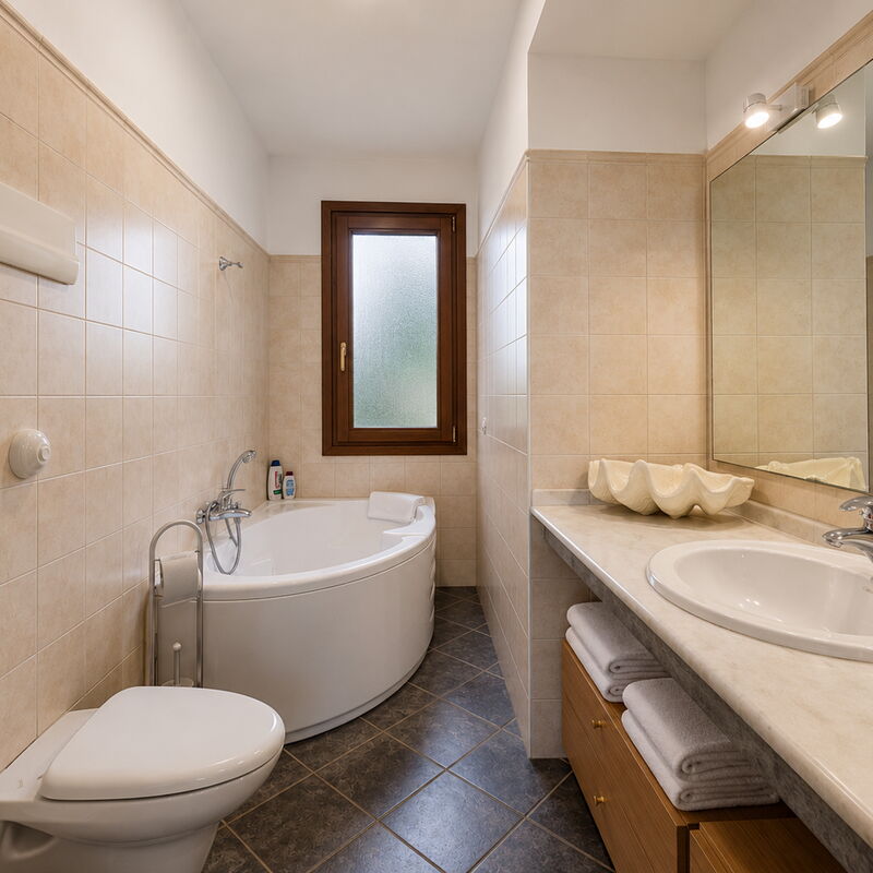 Villa Don Pino: Autumn, Bathroom, Spring, Summer