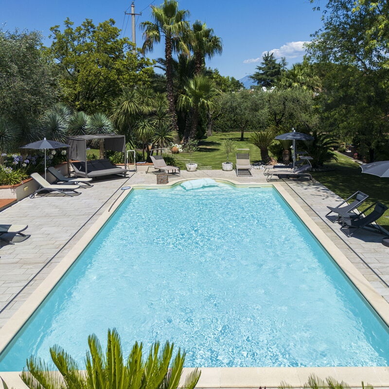 Villa El Perlè, Padenghe sul Garda: Automne, bassin, Été, Printemps
