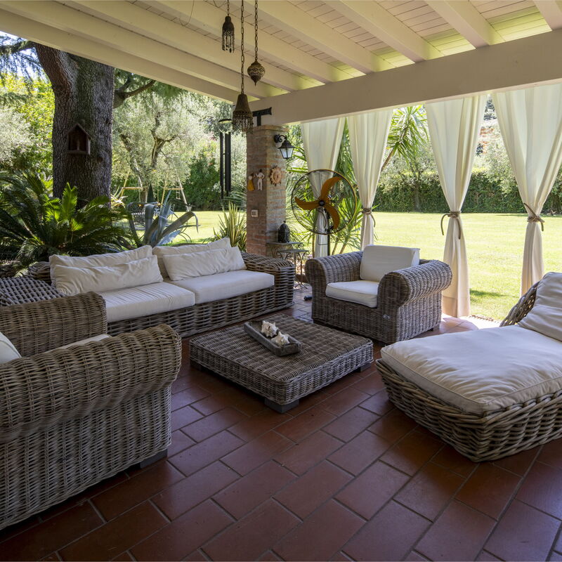 Villa El Perlè, Padenghe sul Garda: Automne, Balcon / Terrasse / Patio, Été, Printemps