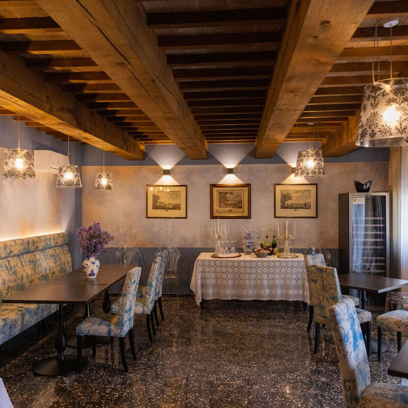 Villa Mirandola: Automne, Été, Printemps, Salle à manger