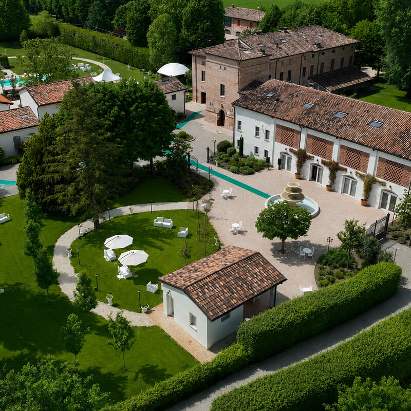 Villa Mirandola: Automne, Été, Printemps, Vues