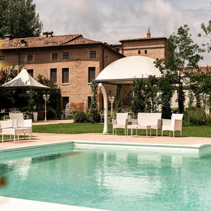 Villa Mirandola: Automne, bassin, Été, Printemps