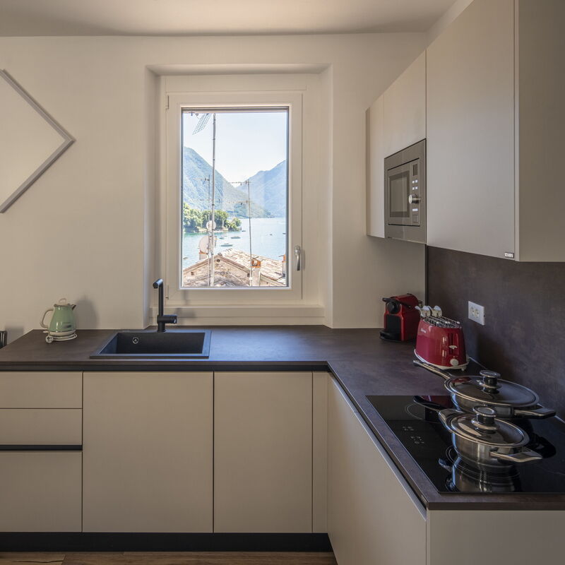 Next Comacina, Lago di Como: Frühling, Herbst, Küche, Sommer, Wohnzimmer