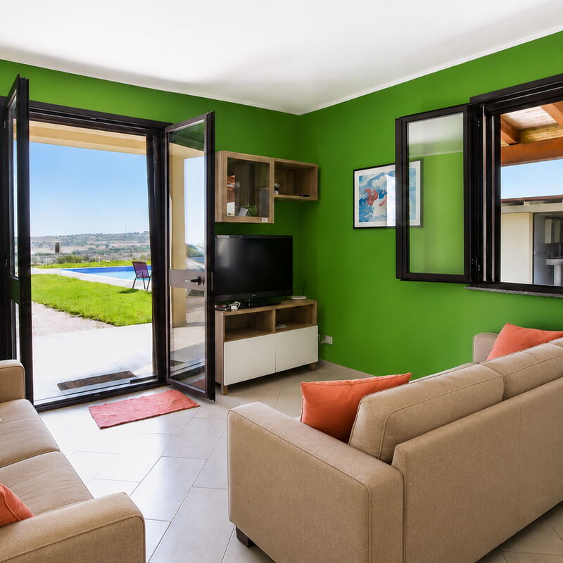 Villa Sara: Autumn, Building Exterior, Kitchen, Living Room, Pool, Spring, Summer