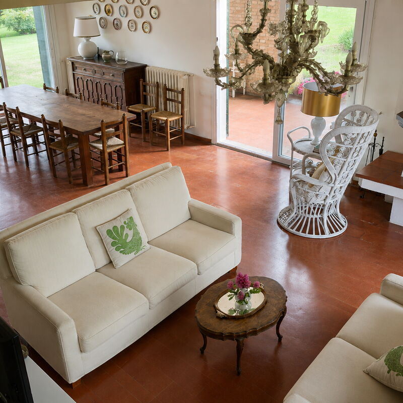 Casa Mancini, Holiday Villa, San Galgano: Autunno, Estate, Primavera, Sala da pranzo, Soggiorno