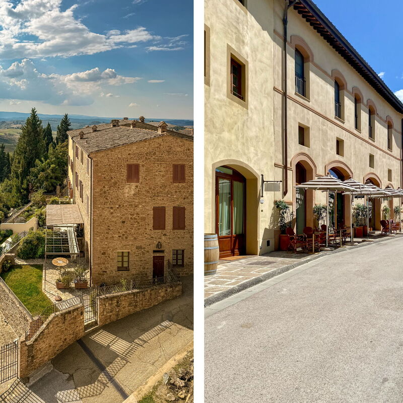 La Veduta - la Finestra su Castelfalfi: Autunno, Estate, Primavera, Vista Panoramica