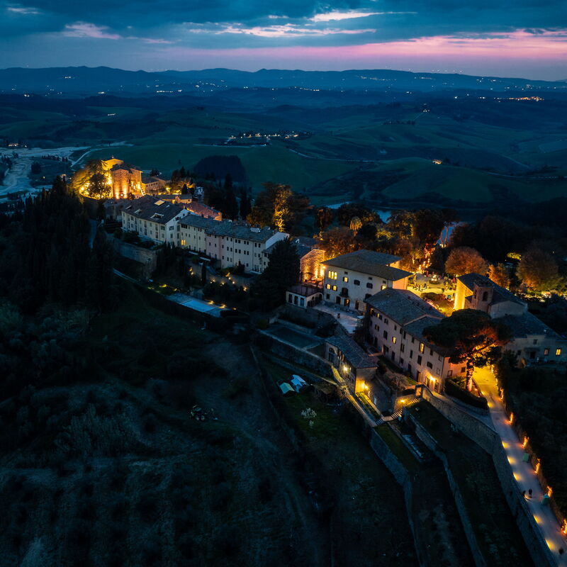 La Veduta - la Finestra su Castelfalfi: Ansichten, Frühling, Herbst, Sommer