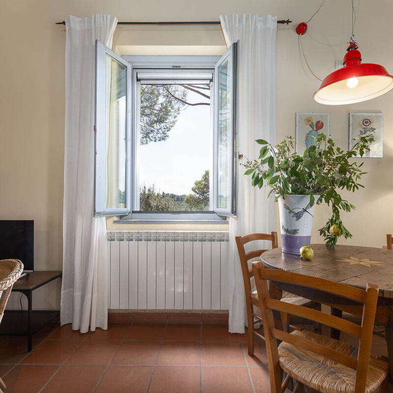 La Certaldina, Luna Apartment: Frühling, Herbst, Sommer, Wohnzimmer