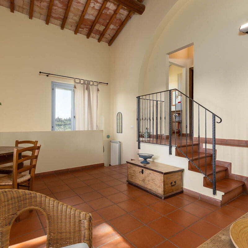 La Certaldina, Luna Apartment: Frühling, Herbst, Sommer, Wohnzimmer