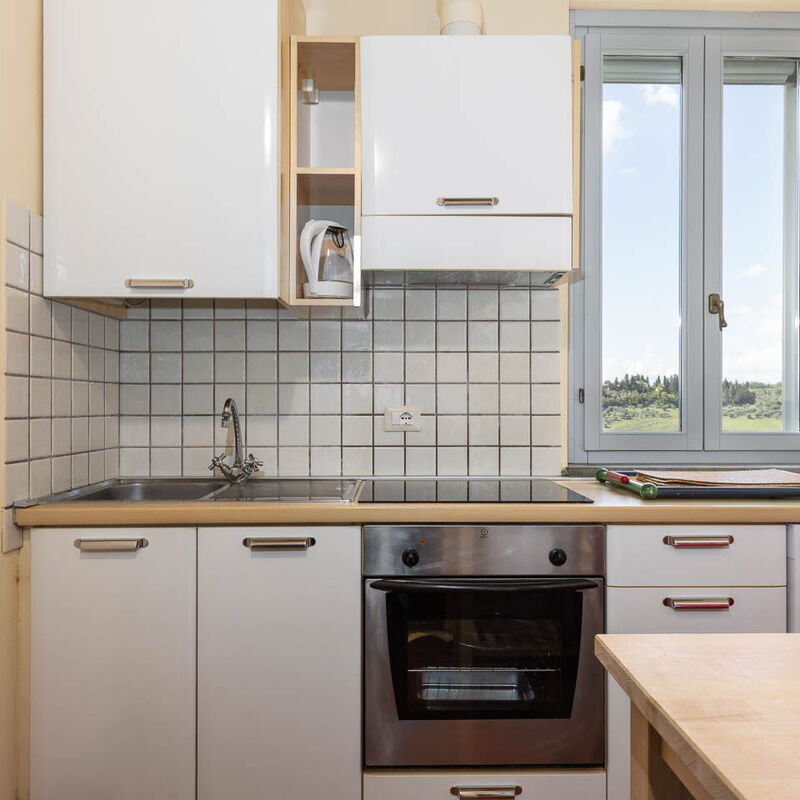 La Certaldina, Luna Apartment: Frühling, Herbst, Küche, Sommer