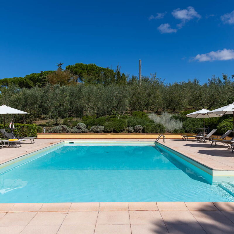 La Certaldina, Luna Apartment: Frühling, Garten, Herbst, Schwimmbad, Sommer