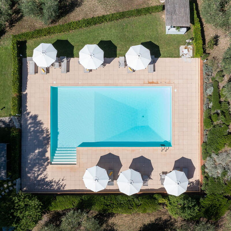 La Certaldina, Luna Apartment: Frühling, Garten, Herbst, Schwimmbad, Sommer