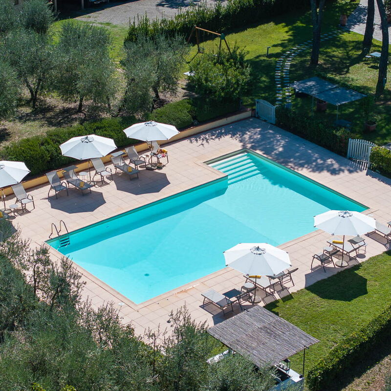 La Certaldina, Luna Apartment: Frühling, Garten, Herbst, Schwimmbad, Sommer