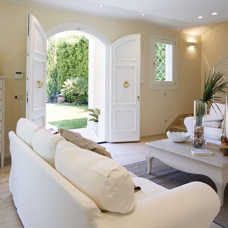 The Pool Villa in Forte dei Marmi: Frühling, Herbst, Sommer, Wohnzimmer