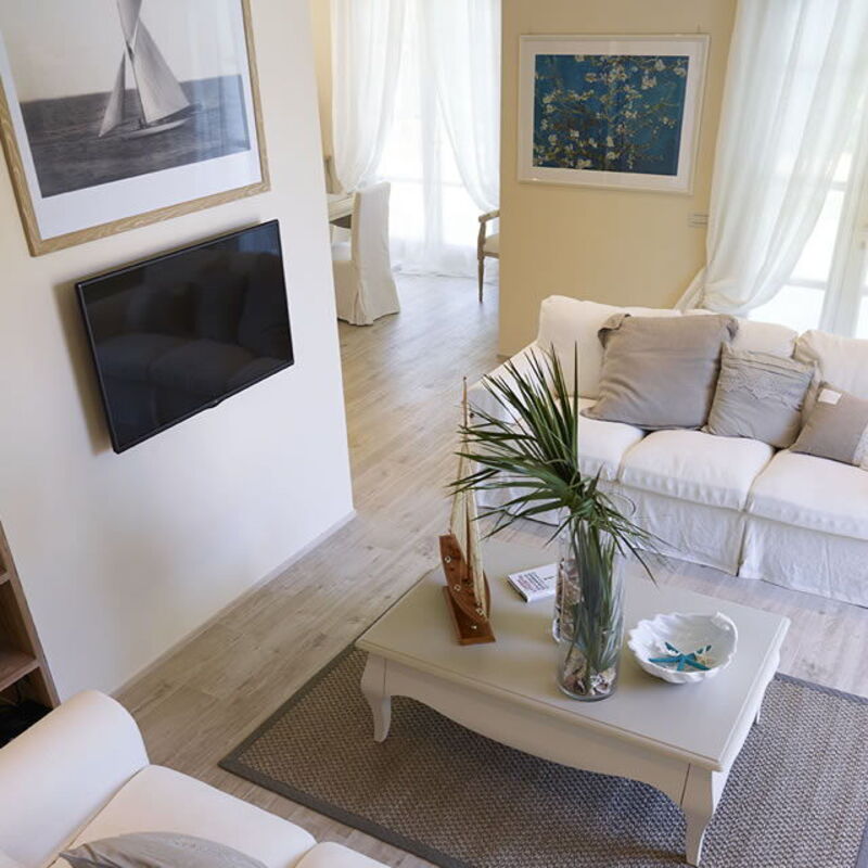 The Pool Villa in Forte dei Marmi: Frühling, Herbst, Sommer, Wohnzimmer