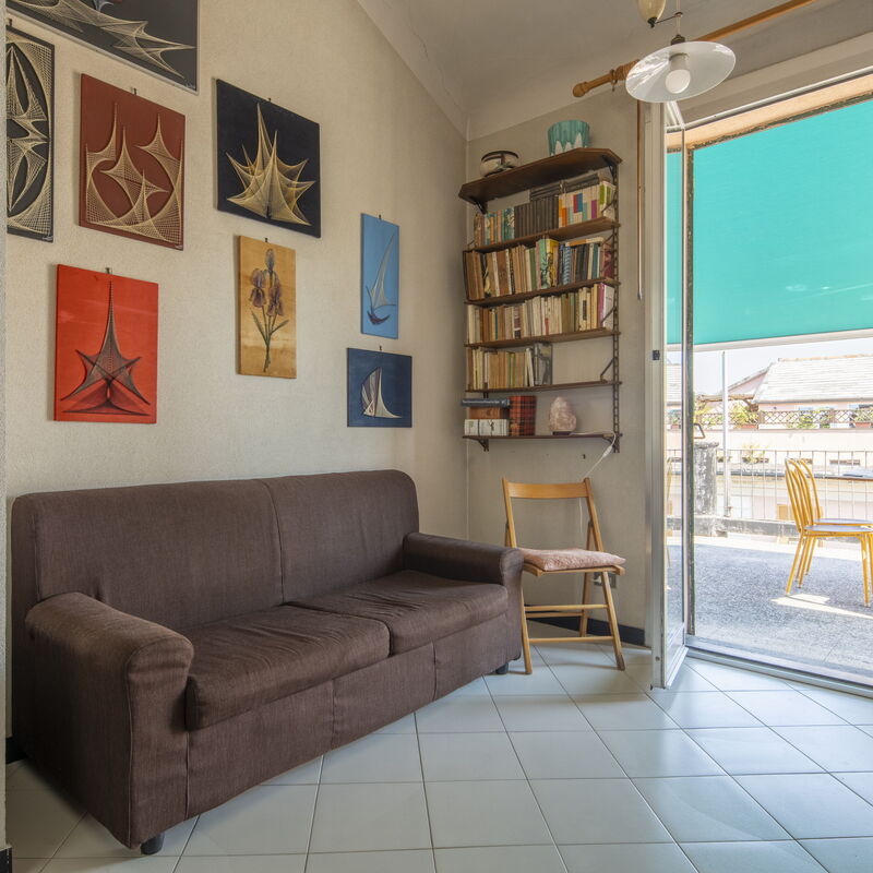 La Terrazza in Centro, Genova: Dnevna soba, Jesen, Ljeto, Proljeće