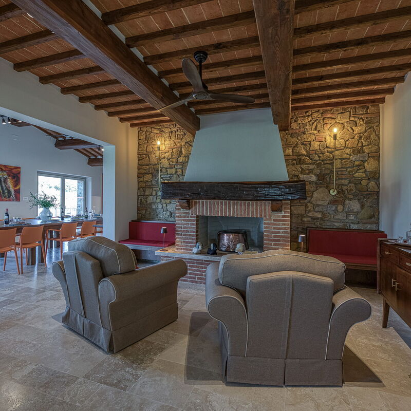 La Calcinaia Country Villa, Bucine: Autunno, Estate, Primavera, Soggiorno