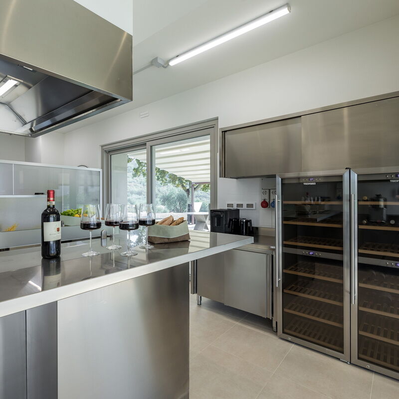 La Calcinaia Country Villa, Bucine: Autunno, Cucina, Estate, Primavera
