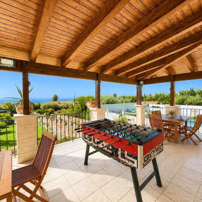 Villa Patrizia: Automne, Balcon / Terrasse / Patio, bassin, Été, Jardin, Printemps