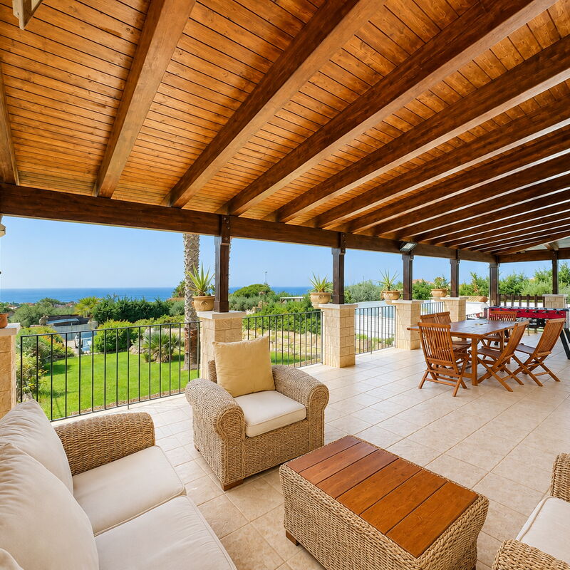 Villa Patrizia: Automne, Balcon / Terrasse / Patio, Été, Jardin, Printemps