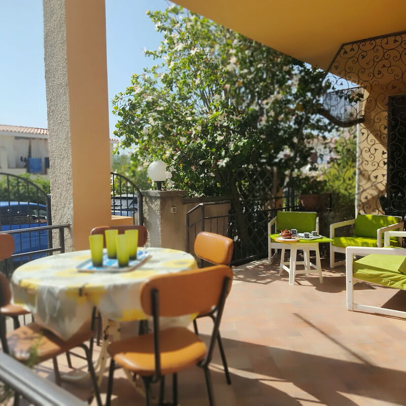 Casa Bianca, Budoni: Autunno, Balcone / Terrazza / Patio, Estate, Primavera