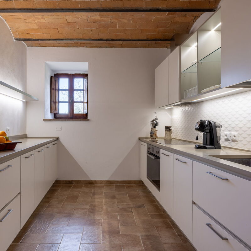 Casa Amelia, Pool, Casole Elsa, Monti: Frühling, Herbst, Küche, Sommer