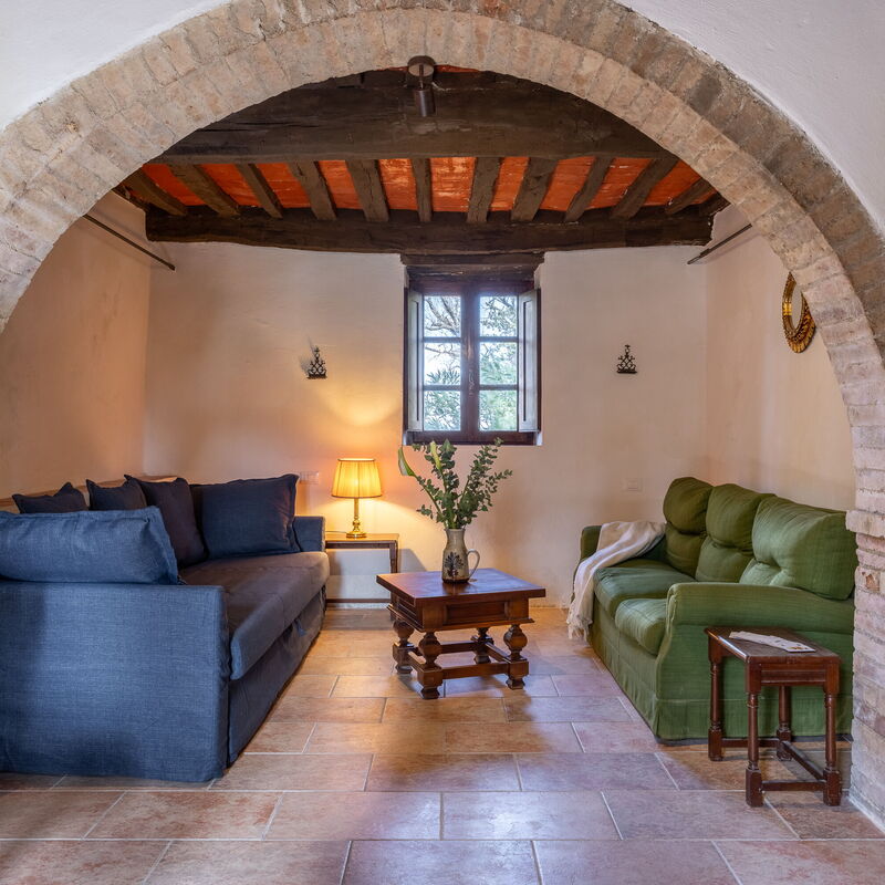 Casa Amelia, Pool, Casole Elsa, Monti: Frühling, Herbst, Sommer, Wohnzimmer