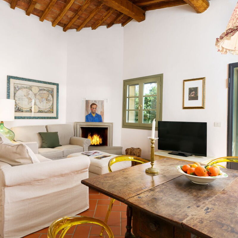 Villa Bellaria, Private Pool, Bolgheri: Dnevna soba, Jesen, Ljeto, Proljeće