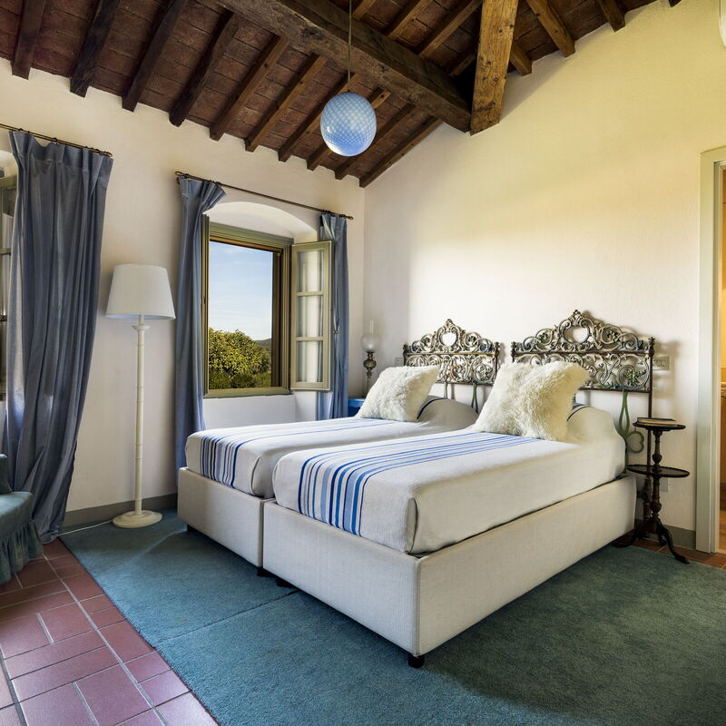 Villa Bellaria, Private Pool, Bolgheri: Jesen, Ljeto, Proljeće, Spavaća soba