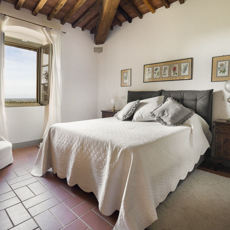 Villa Bellaria, Private Pool, Bolgheri: Jesen, Ljeto, Proljeće, Spavaća soba