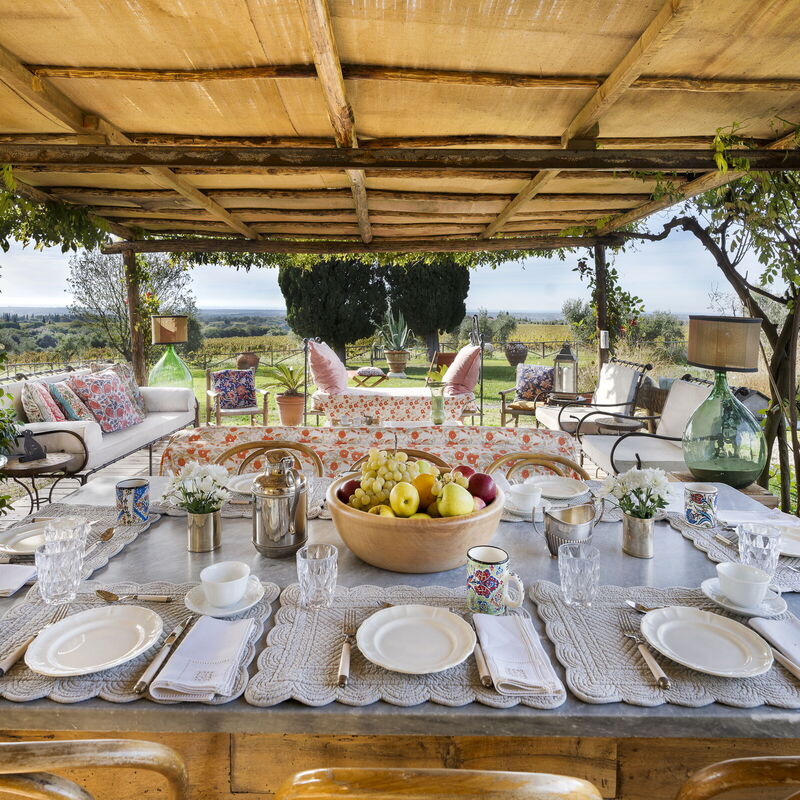 Villa Bellaria, Private Pool, Bolgheri: Jesen, Ljeto, Proljeće, Vrt