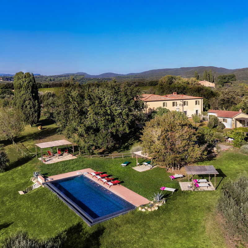 Villa Bellaria, Private Pool, Bolgheri: bazen, Jesen, Ljeto, Proljeće