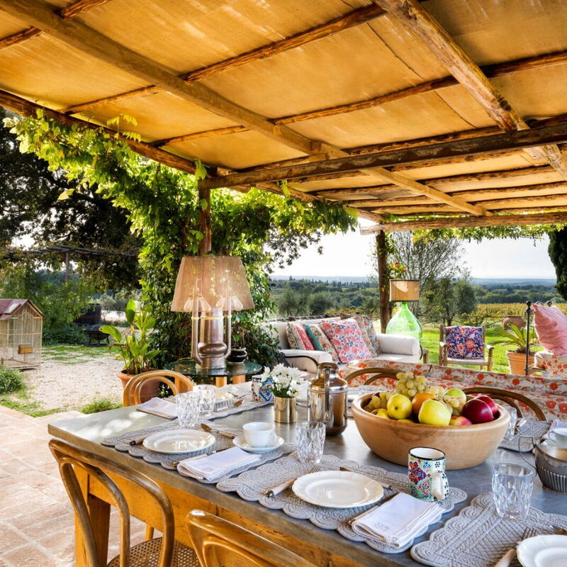 Villa Mare, Bolgheri: Jesen, Ljeto, Proljeće, Vrt
