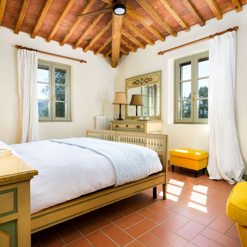 Villa Monte, Bolgheri: Autumn, Bedroom, Spring, Summer