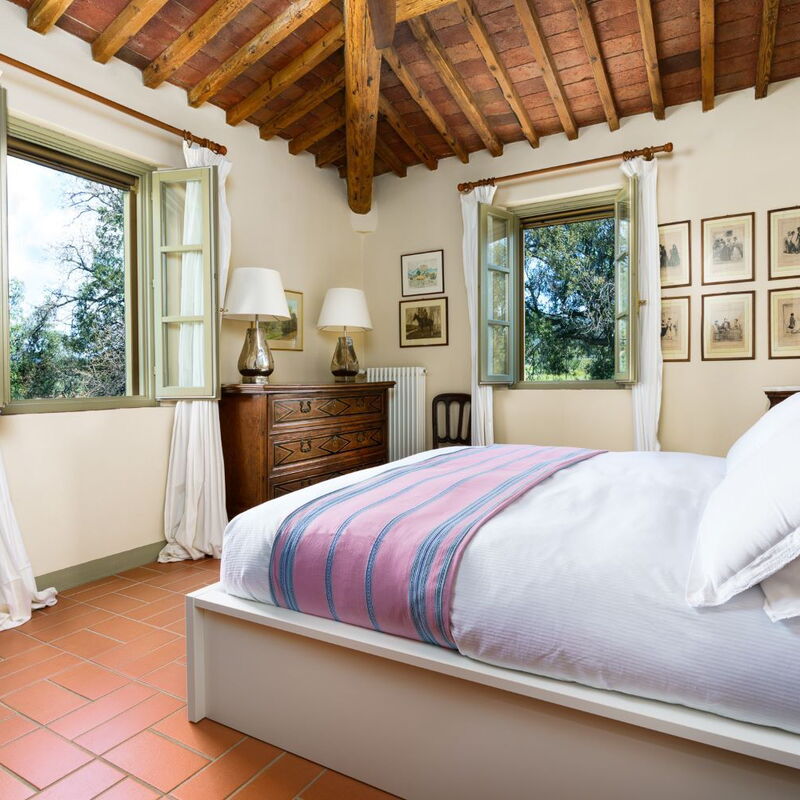 Villa Monte, Bolgheri: Autumn, Bedroom, Spring, Summer