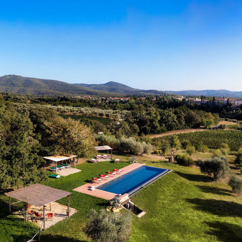 Villa Monte, Bolgheri: Autumn, Garden, Spring, Summer