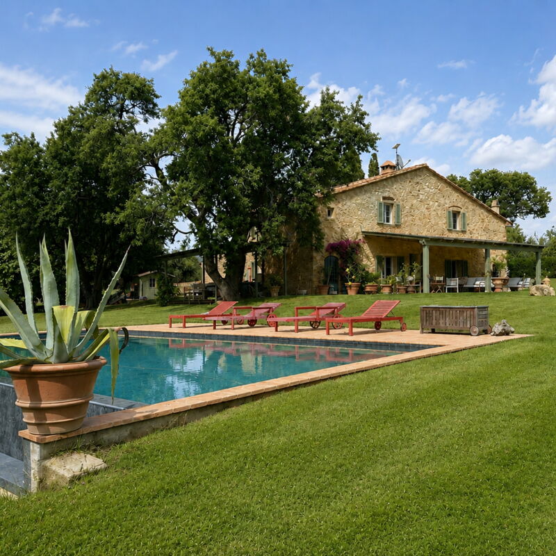 Casa Stallina, Private Pool, Bolgheri: bazen, Jesen, Ljeto, Proljeće