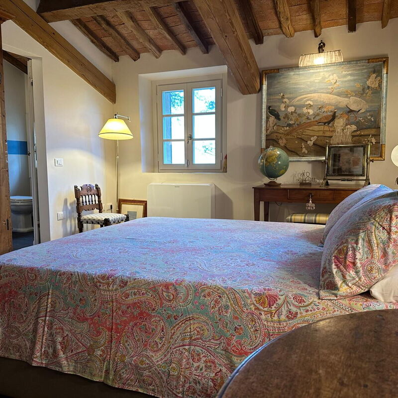 Casa Stallina, Private Pool, Bolgheri: Jesen, Ljeto, Proljeće, Spavaća soba