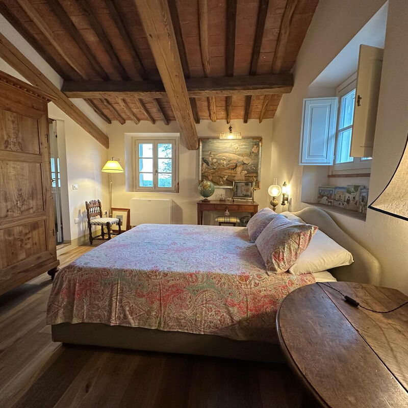Casa Stallina, Private Pool, Bolgheri: Jesen, Ljeto, Proljeće, Spavaća soba