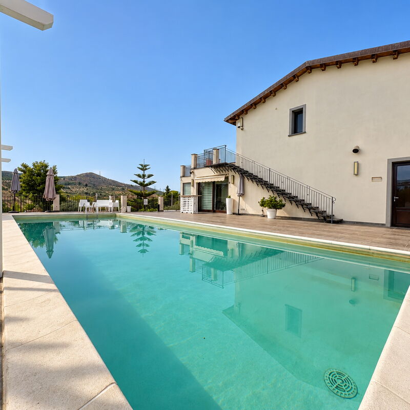Casa Scirocco: Automne, Balcon / Terrasse / Patio, bassin, Été, Printemps