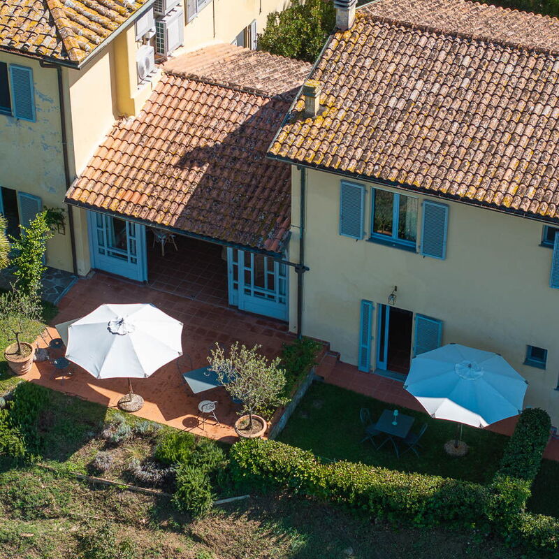 La Certaldina, Stella Apartment: Balkon / Terrasse / Patio, Frühling, Garten, Herbst, Sommer