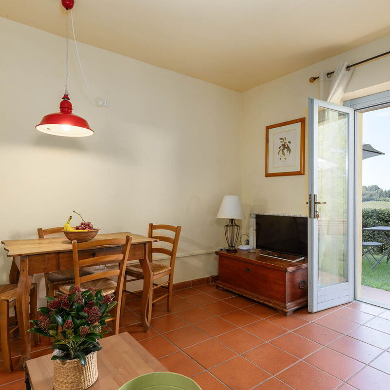 La Certaldina, Stella Apartment: Frühling, Herbst, Sommer, Wohnzimmer