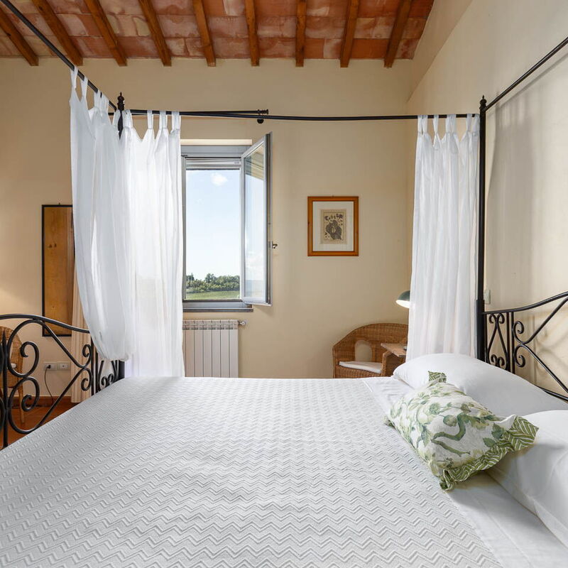 La Certaldina, Stella Apartment: Frühling, Herbst, Schlafzimmer, Sommer