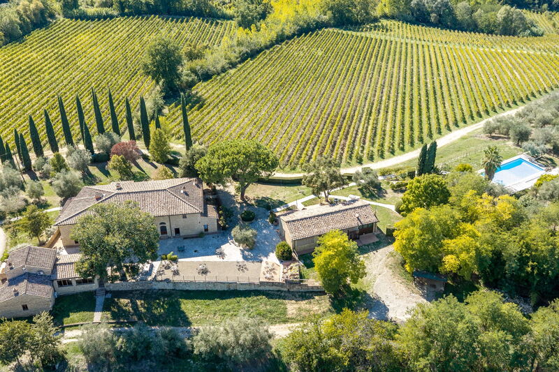Croce di Bibbiano, San Gimignano View