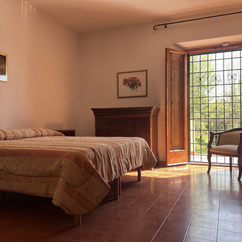 Villa Il Parco: chambre à coucher
