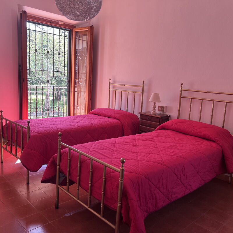 Villa Il Parco: chambre à coucher