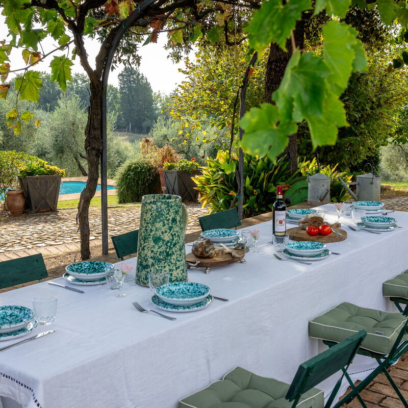 Podere Selva: Automne, Été, Jardin, Printemps