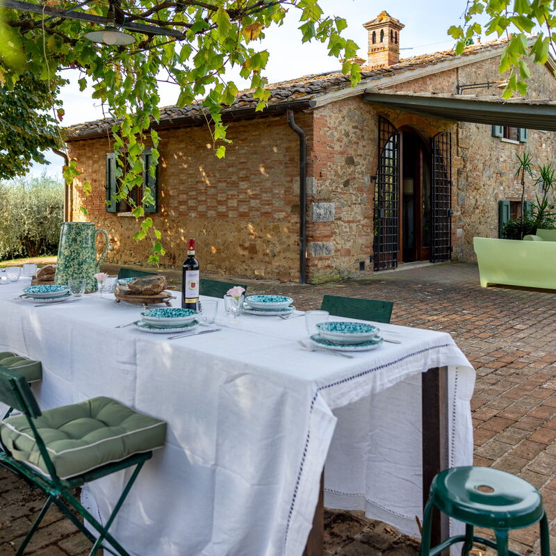Podere Selva: Automne, Été, Jardin, Printemps